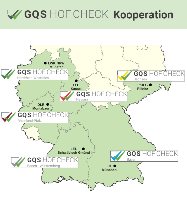 &Uuml;bersichtskarte der Kooperationspartner, alternativ als Liste verf&uuml;gbar